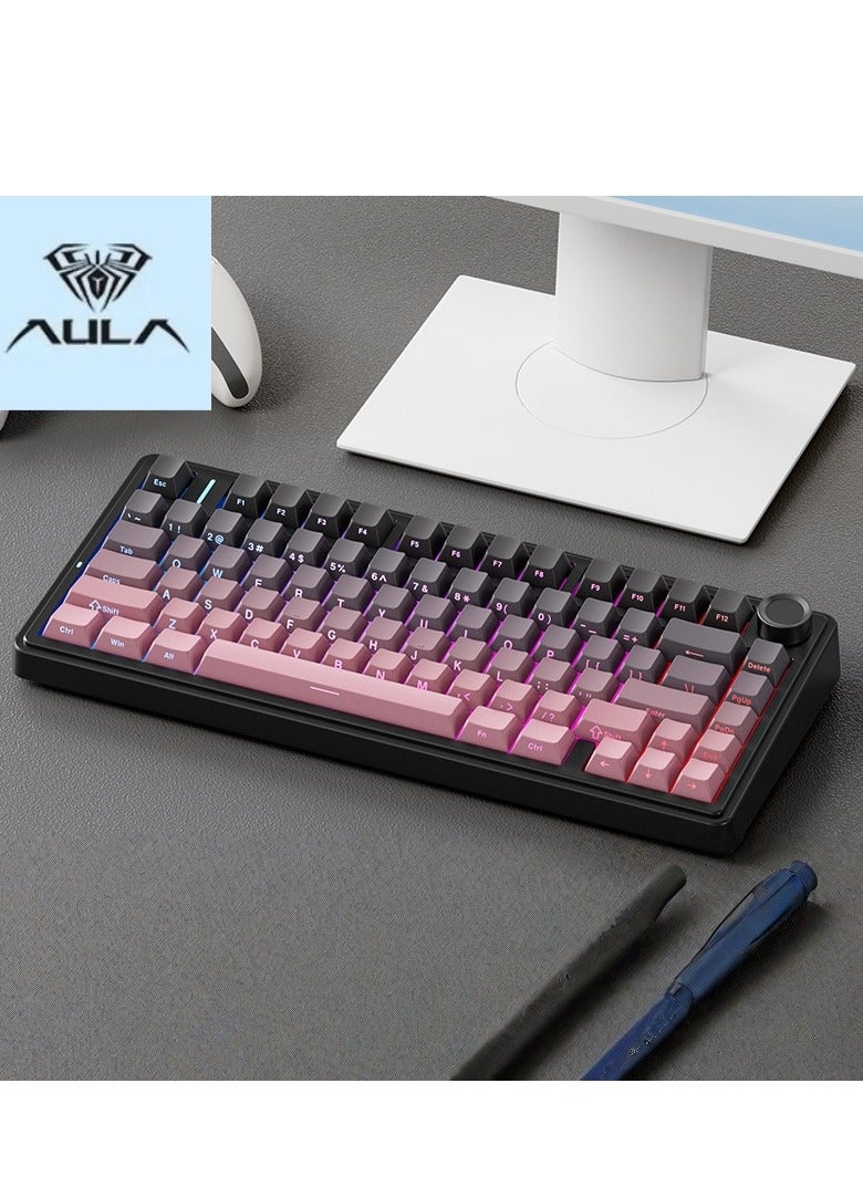 أولا كل قوي F75 ماكس الثالث الاختبار المزيف لوحة المفاتيح الميكانيكية التحكم اللاسلكي - Image 1