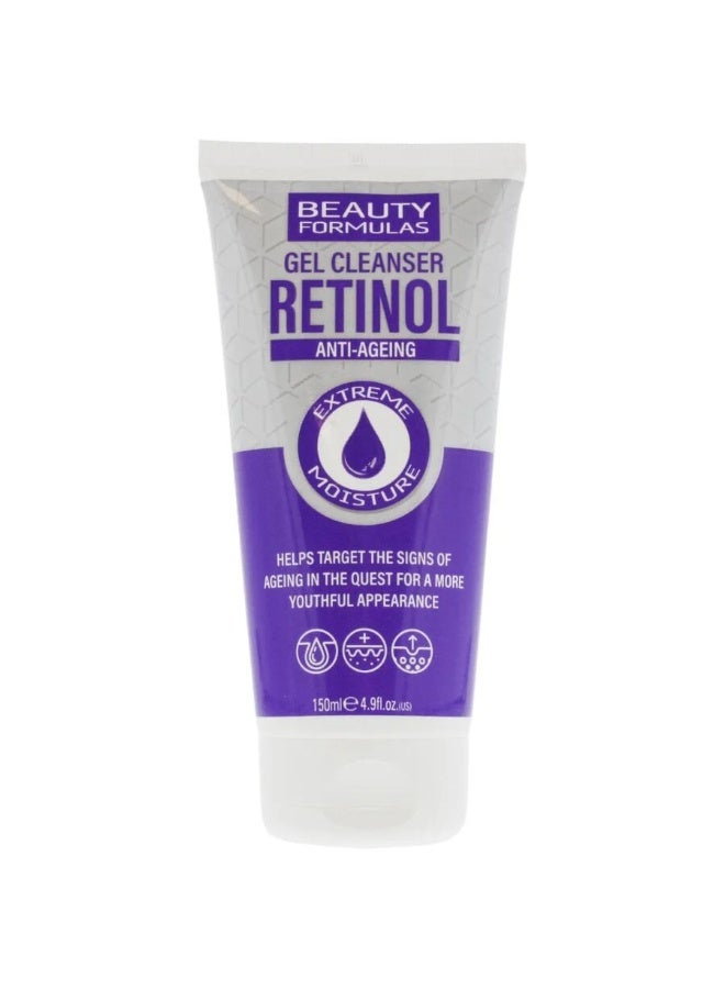 BEAUTY FORMULAS Gel Cleanser Retinol Anti-Ageing Gel Cleanser - 150ml