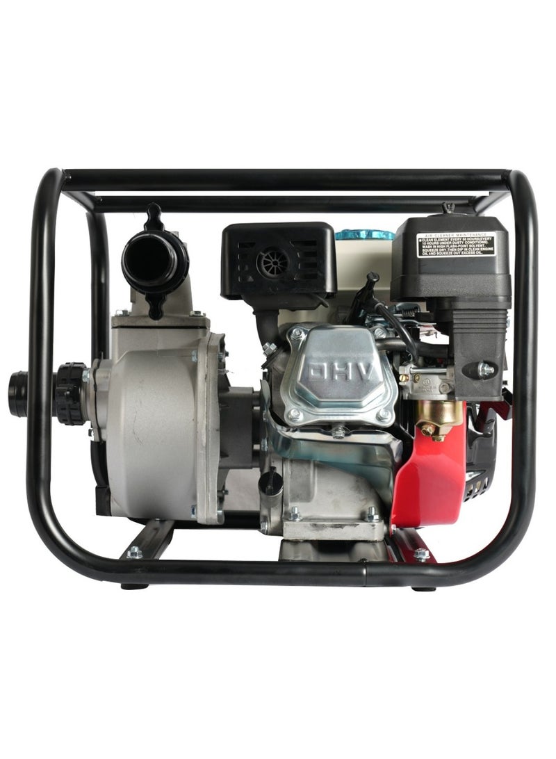 Afra Petrol Water Pump 3 Inch Outlet 6.5hp Recoil Start 168FB Engine Low Noise  Accessories Included - Image 2