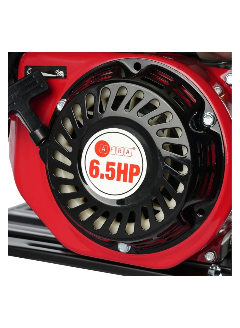 Afra Petrol Water Pump 3 Inch Outlet 6.5hp Recoil Start 168FB Engine Low Noise  Accessories Included - Image 4