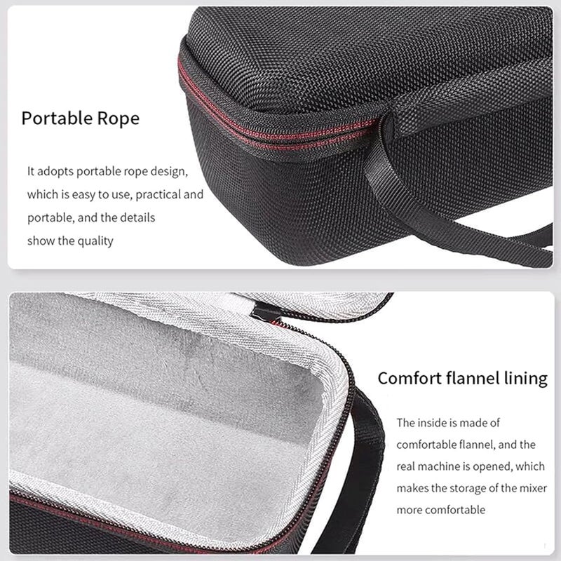 Lightweight EVA Carrying Case For Zoom H6 H4N Recorder With Inner Mesh Pouch - Image 5