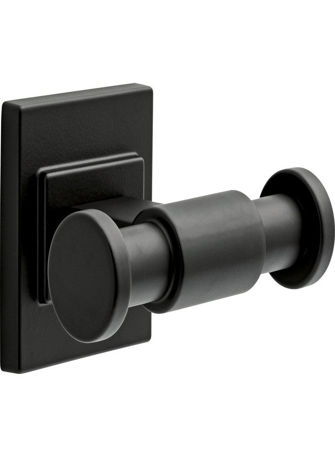 Delta Faucet McLaren (1-Pack) Towel/Robe Hook for Bathroom, Matte Black, Wall Mounted MCL35-MB - Image 1