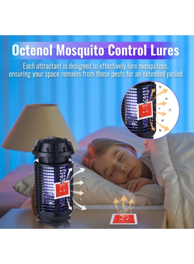 SOLARAE Mosquito Attractants for All Bug Zapper Bait Refill, Safe Mosquito Lures Fly Bait, Clip on Mosquito Trap Attractant Bait Hang Bug Zapper Refill for Indoor Outdoor 6 Pcs - Image 4