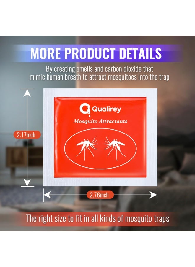 SOLARAE Mosquito Attractants for All Bug Zapper Bait Refill, Safe Mosquito Lures Fly Bait, Clip on Mosquito Trap Attractant Bait Hang Bug Zapper Refill for Indoor Outdoor 6 Pcs - Image 2