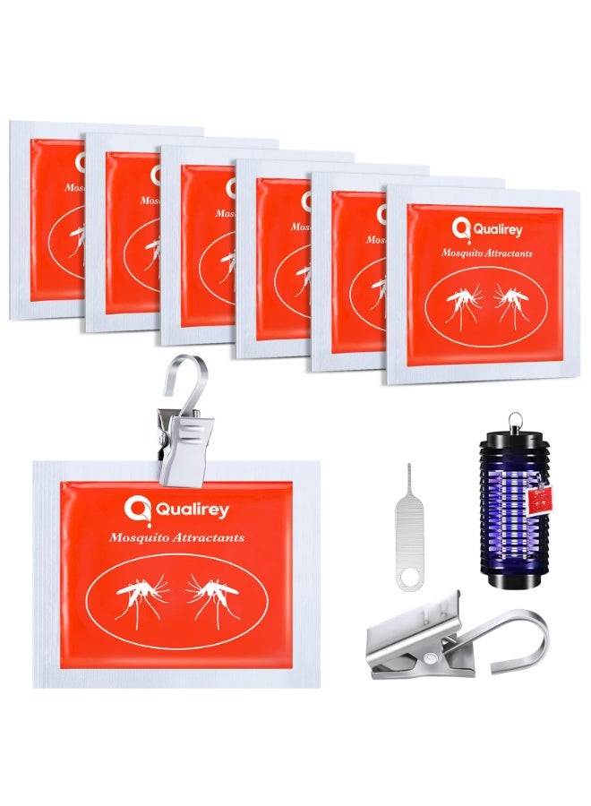 SOLARAE Mosquito Attractants for All Bug Zapper Bait Refill, Safe Mosquito Lures Fly Bait, Clip on Mosquito Trap Attractant Bait Hang Bug Zapper Refill for Indoor Outdoor 6 Pcs - Image 1