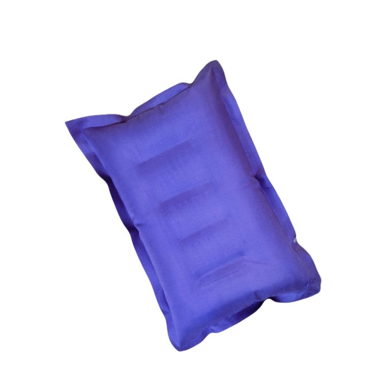 RAV Double Color Soft Cotton Fabric Air Travelling Pillow Lightweight, Portable, Washable, Suitable for All Best Home, Office, Airplane, and Cars Camping (Get as per Available Randomly). - Image 1