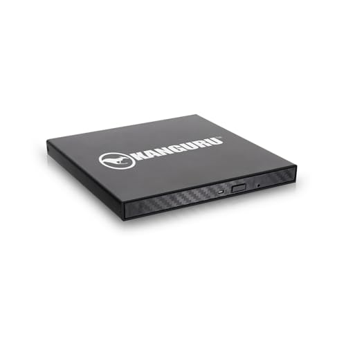 Kanguru QS Slim DVDRW DVD Burner – Slim Portable External USB 3.0 DVD/CD Drive - Image 2