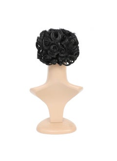 Short Messy Curly Dish Hair Bun Extension Easy Stretch hair Combs Clip in Ponytail Extension Scrunchie Chignon Tray Ponytail Hairpieces (Off Black-1B#) - pzsku/Z94066D20DE075AB6E8FFZ/45/_/1683879096/71c0797f-8daf-4c15-9c65-e9420ba6026e