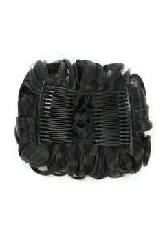 Short Messy Curly Dish Hair Bun Extension Easy Stretch hair Combs Clip in Ponytail Extension Scrunchie Chignon Tray Ponytail Hairpieces (Off Black-1B#) - pzsku/Z94066D20DE075AB6E8FFZ/45/_/1683879097/719233ef-1c13-4351-92a1-0bcaf72722eb