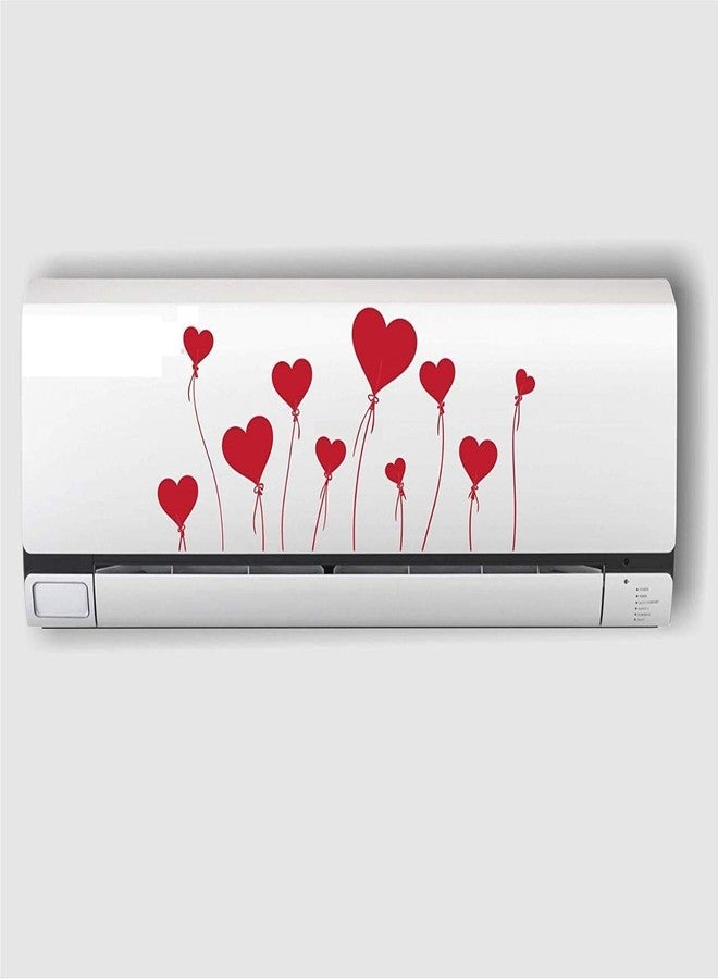 Akki World™ AC Sticker Wall Sticker Split Ac Wall Stickers Air Conditioner Sticker Standard Size - Image 1