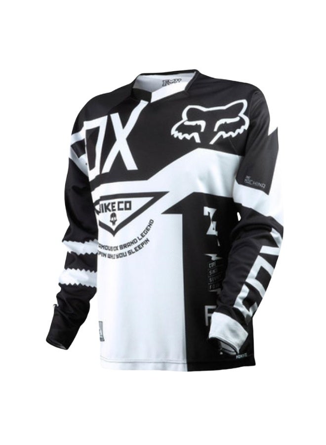 Fox Men's Outdoor Cycling Suit Off-road Road Mountain Bike Cycling Tops - Image 1