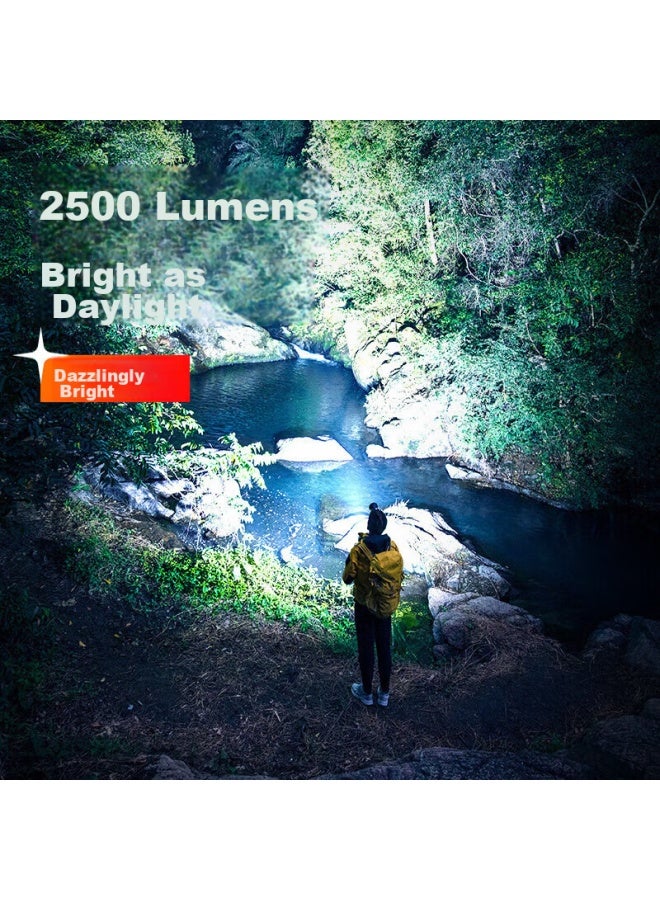 Supfire Rt70 Headlamp, Long Battery Life, High Brightness, For Beach Combing And Night Fishing, High-power Waterproof Work Light, Head-mounted Flashlight - Image 5
