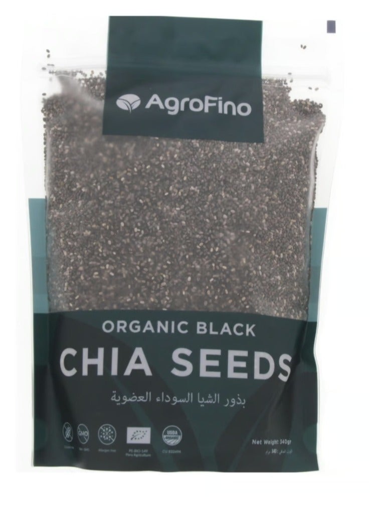 بذور الشيا السوداء العضوية ٣٤٠ جرام