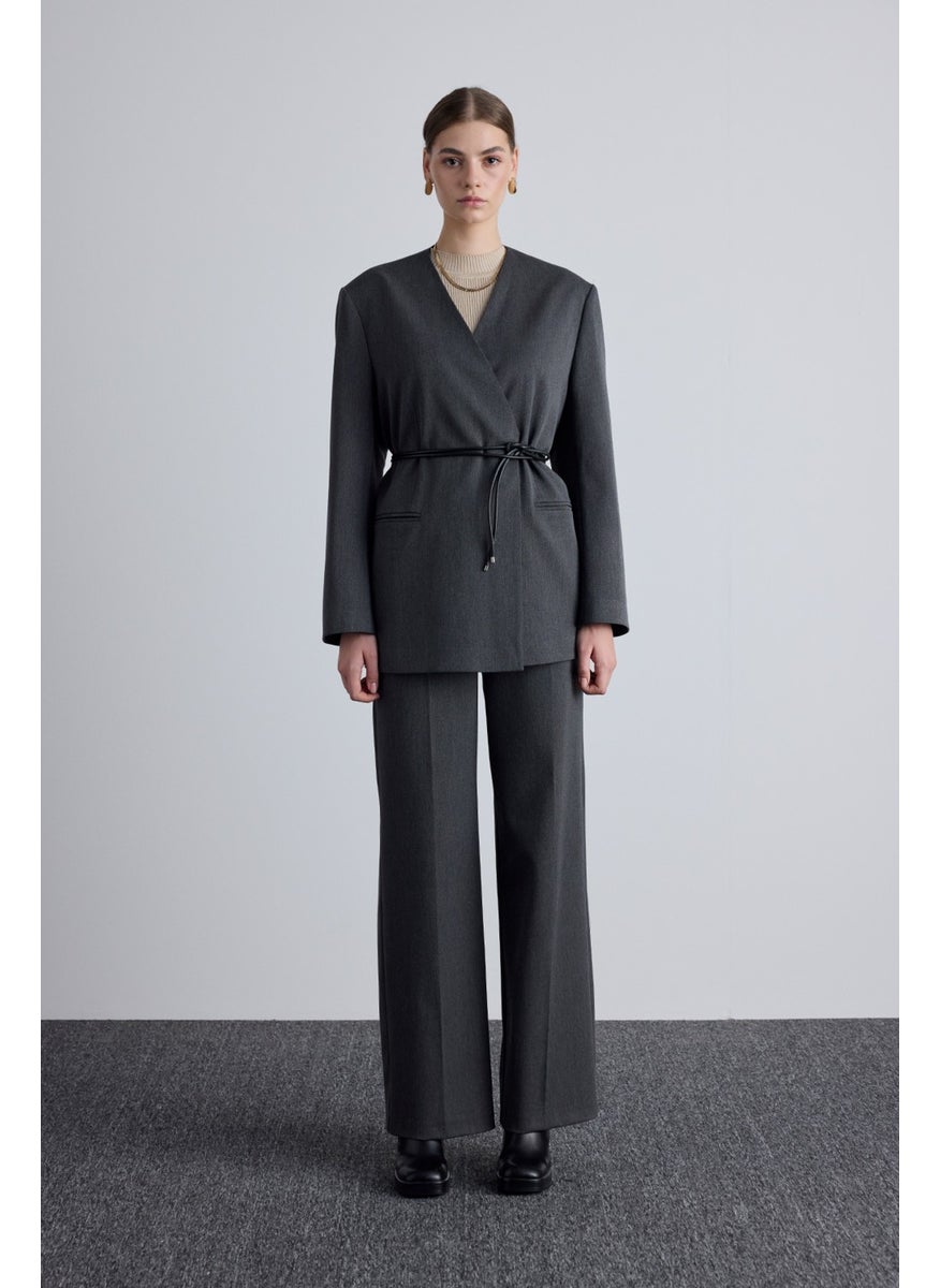 Manuka New Classical Trousers Anthracite  - Image 3
