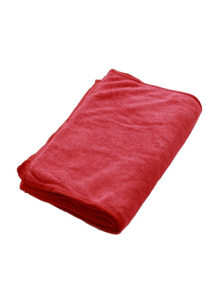 ENJOYhouse - Enjoyhouse Microfiber Hand/Kitchen/Car Washing Towel Red 50X90 Cm - Image 1