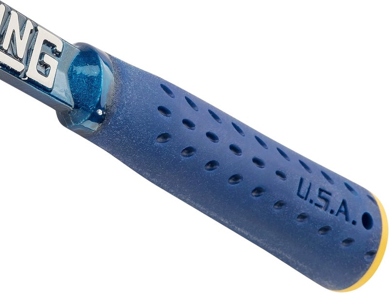 Estwing Bricklayer's/Mason's Hammer - 22 oz Masonry Tool with Forged Steel Construction & Shock Reduction Grip - E6-22BLC - Image 5