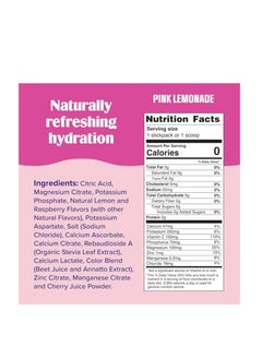 Ultima Replenisher Daily Electrolyte Drink Mix -Pink Lemonade 20 Stickpacks  - Image 3