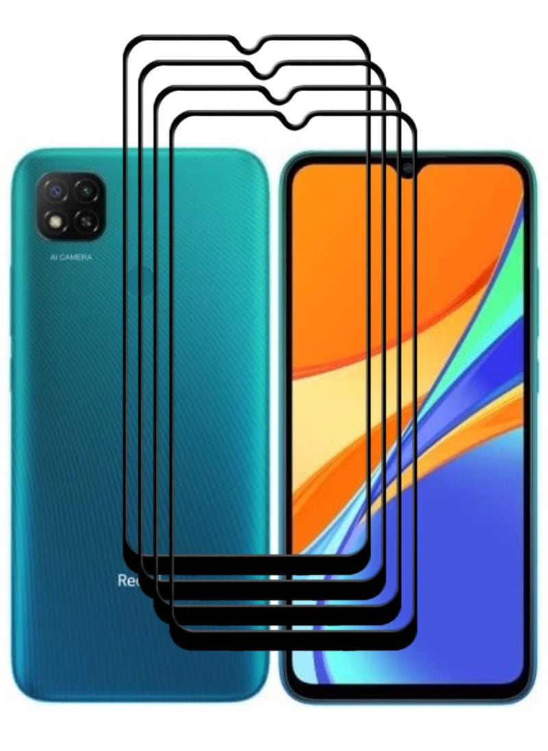 ACLIX 4 Pieces Antistatic ESD Dustproof Premium Quality High Definition Tempered Glass Screen Protector Designed For Xiaomi Redmi 9C - Image 1