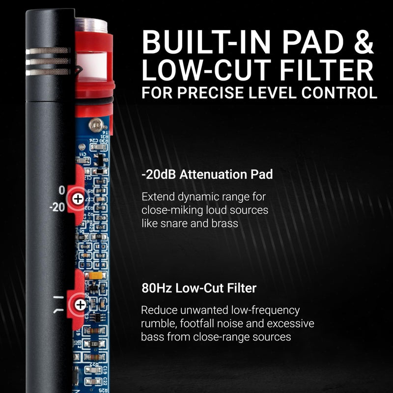 SE ELECTRONICS - sE7 Small Diaphragm Cardioid Condenser Microphone with Clip - Image 3