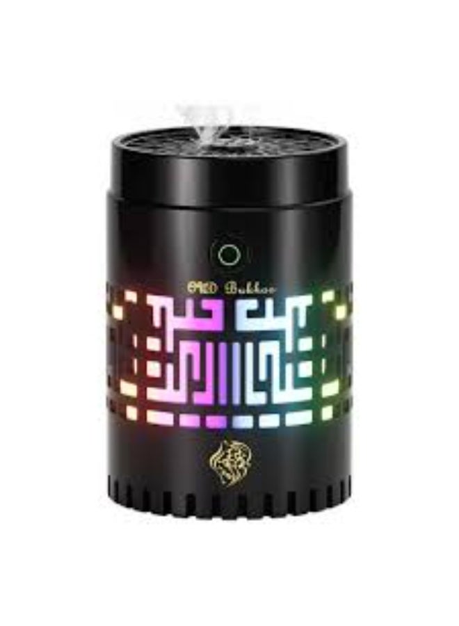 Oud Bukhoor Smart Electric Bakhoor Burner SQ-309 with Full Quran Speaker & Multi-Color LED – 18 Reciters, 17 Languages, USB Rechargeable, Touch & App Control – Luxury Portable Oud Diffuser for Home , Office and Car - Image 1