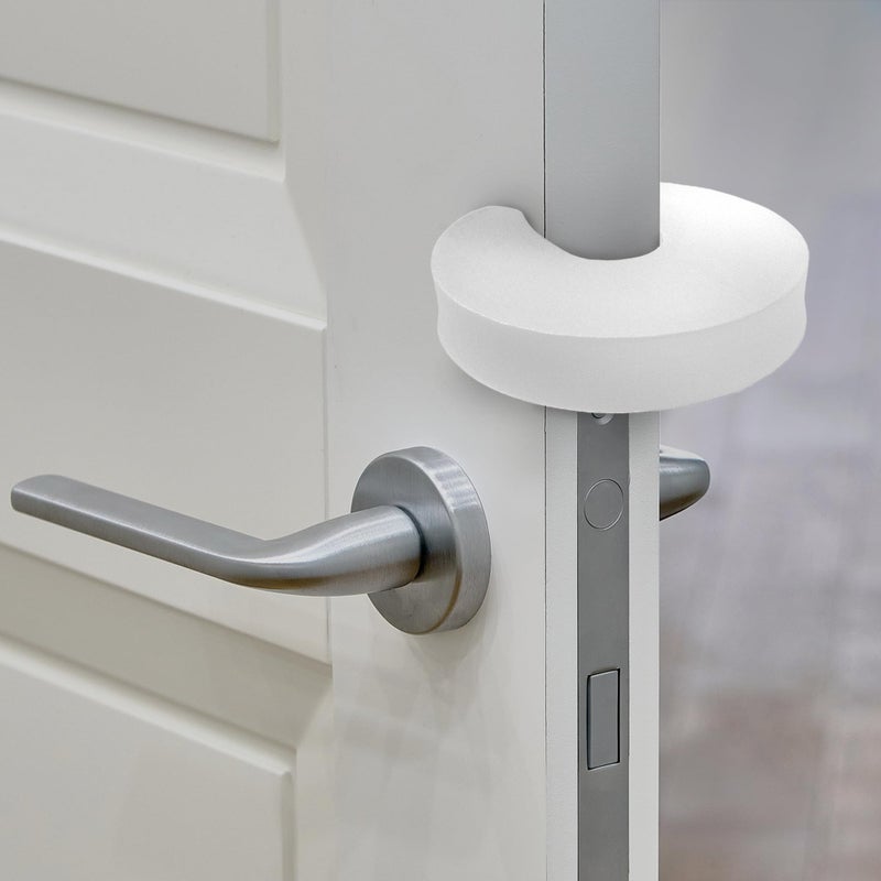 moonybaby 6 Pack Door Pinch Guard with Thickened EVA for Stronger Protection Baby Proof Door Stopper Baby Safety Finger Pinch Guard Soft and NonToxic