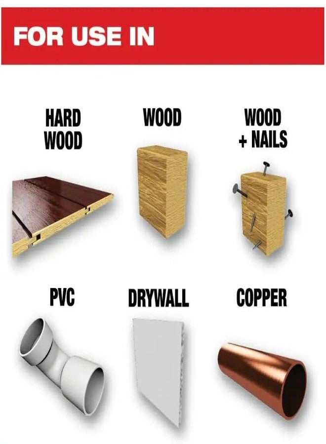 ميلواكي مجموعة أدوات متعددة الاستخدامات متذبذبة مفتوحة من ميلووكي، مكونة من 5 قطع (49-25-1135) - Image 3