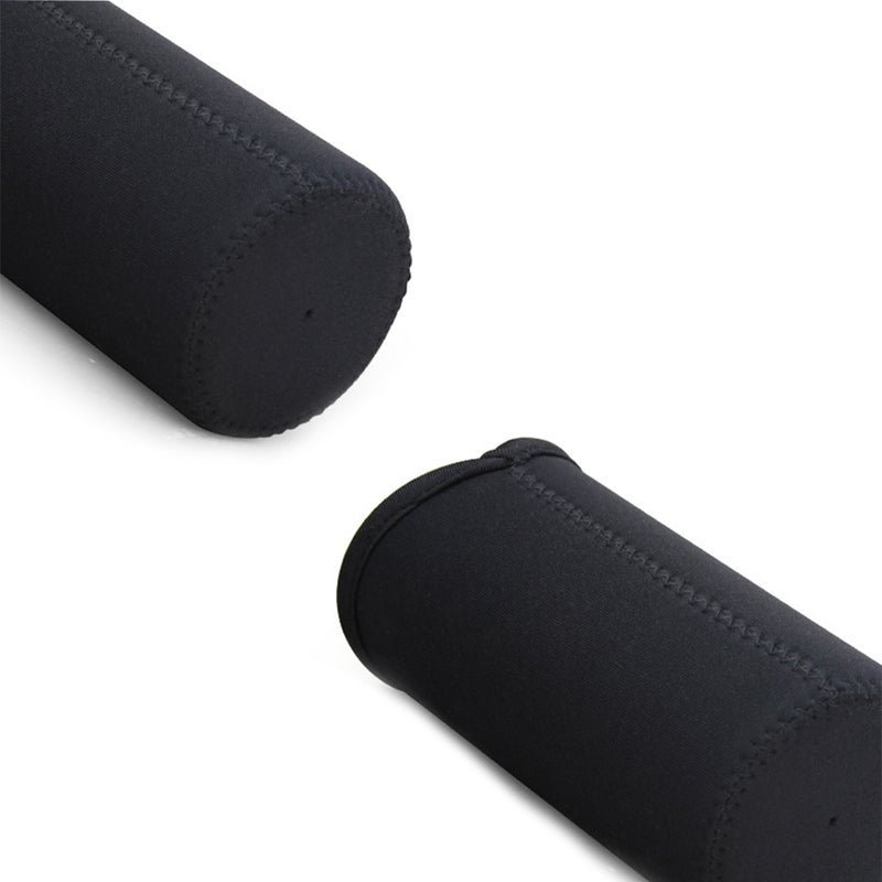 5pcs Bottle Sleeve Insulation Washable Cup Pouch for Outdoor (Black) - Image 4