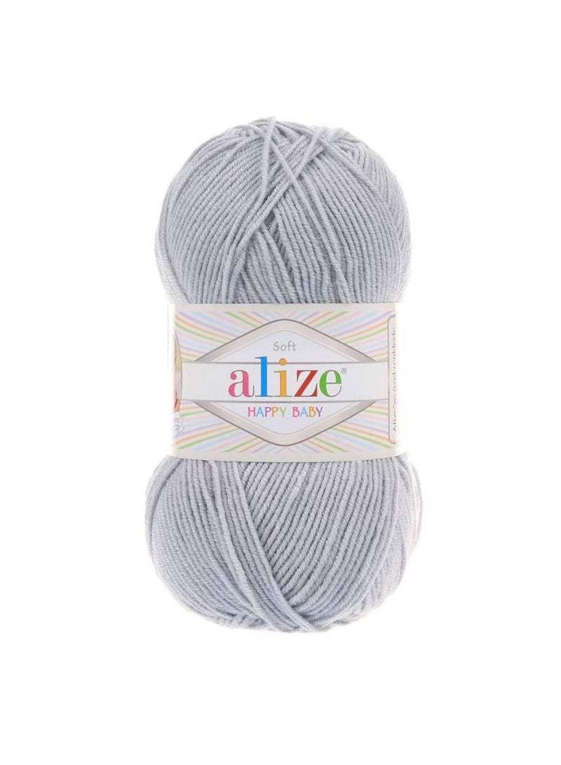 Alize Happy Baby Acrylic Yarn 402 Winter Sky