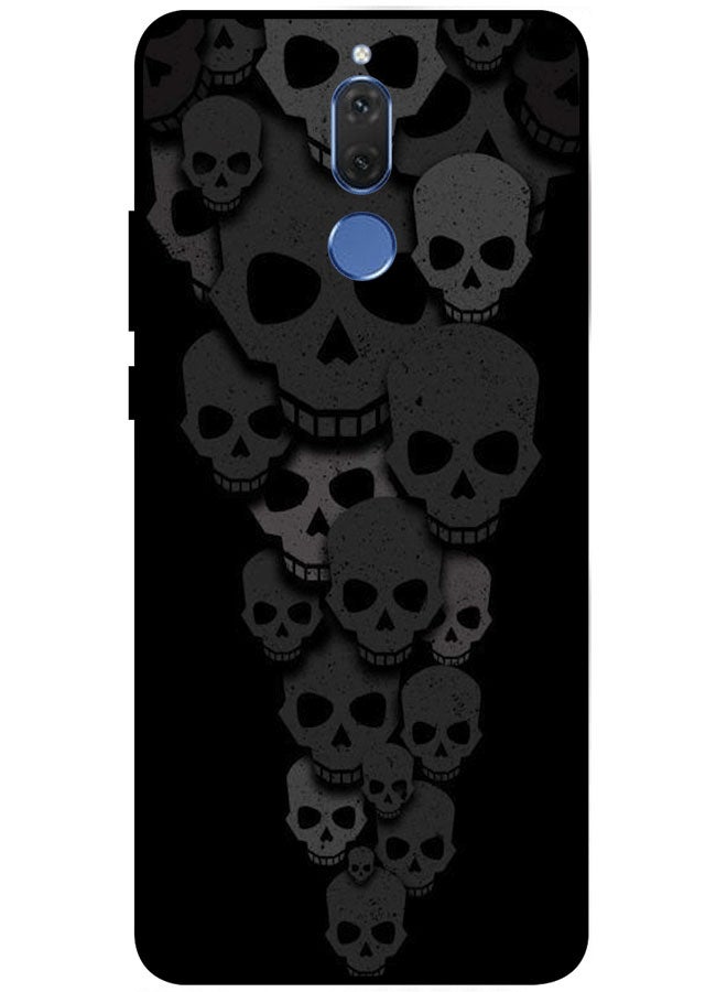 EYE CATCH Protective Case Cover For Huawei Mate 10 Lite Skulls Multicolor - Image 1