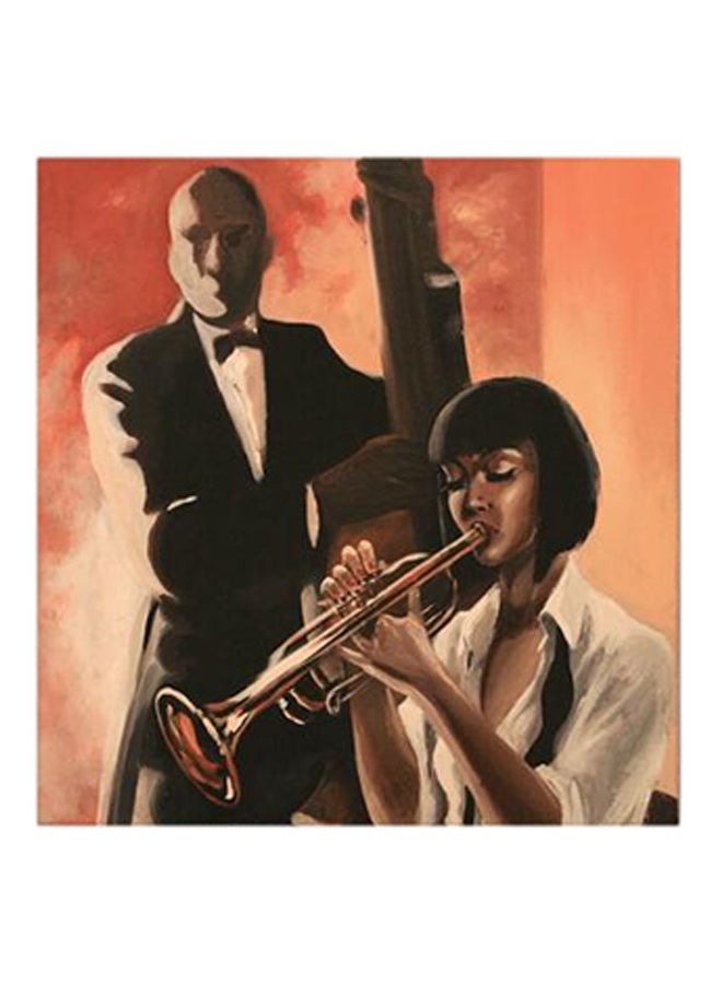 RYN Saxophone MDF Wall Art Multicolour - Image 1