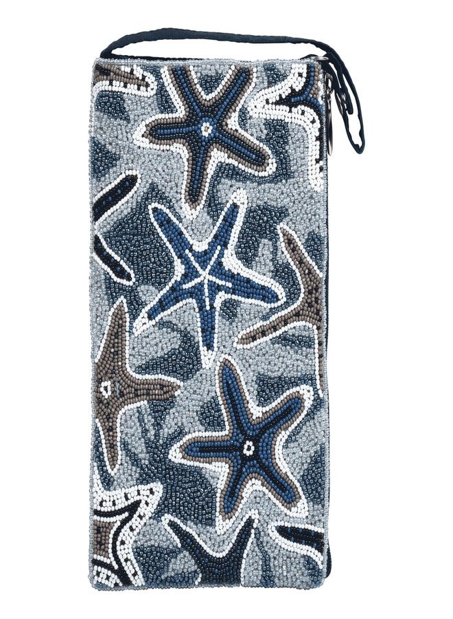 Bamboo Trading Company, Starfish Party Club Bag BLUE MULTI NS
