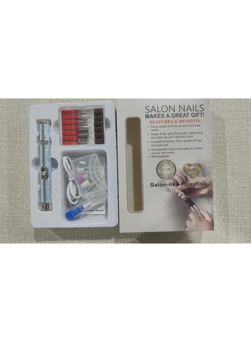 general Electric Nail File for Thick Toe Nails 4 Speeds Nail Grinder for Thick Toenails Set for Various Nails and Shapes - Image 5