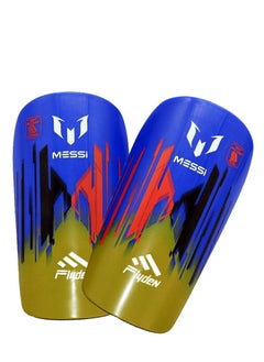 Generic MESSI One Pair Football Shin Guards Technical Field Equipment, Blue  - Image 3