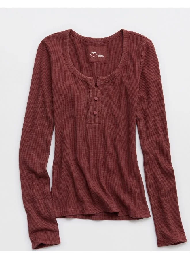 آري من امريكان ايجل Aerie Essential Layering T-Shirt