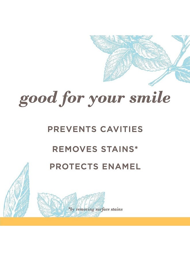 Burt's Bees - Extra White Toothpaste, Fluoride Toothpaste, Natural Flavor, Mountain Mint, 4.7 Oz, Pack Of 3 - Image 1