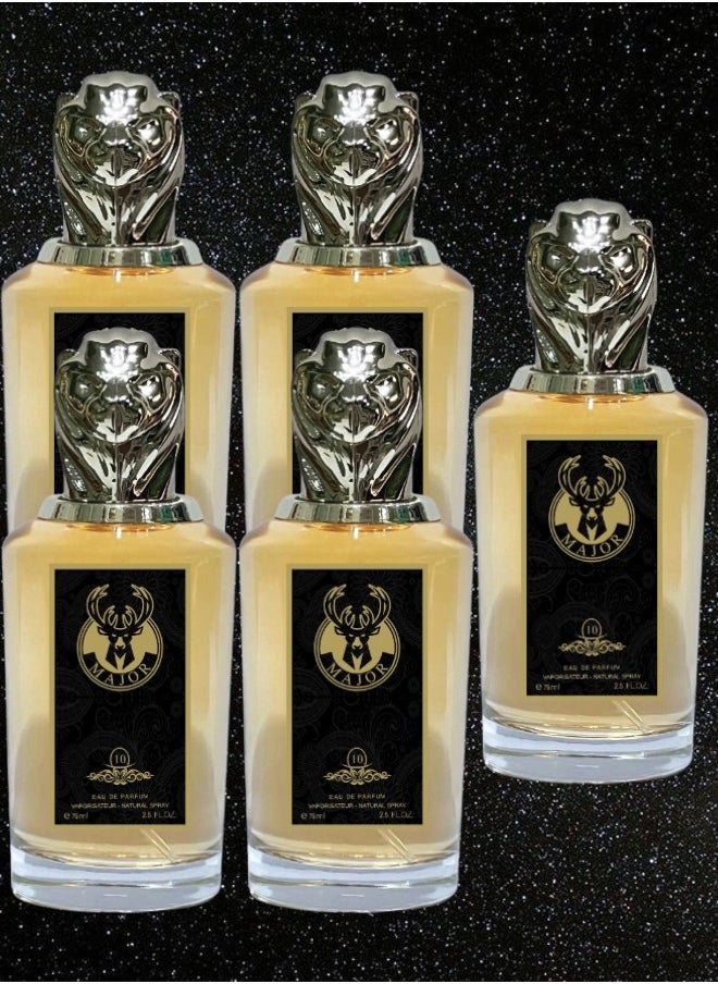 مايجور 5 قطع عطر ماجور رقم 10 75 مل  - Image 1