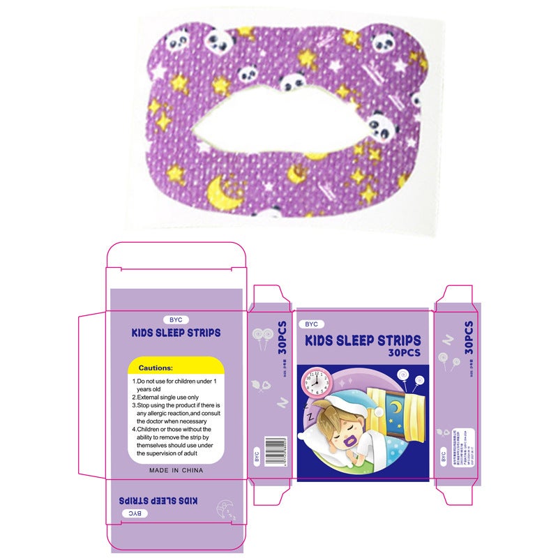 Generic Childrens Mouth Breathing Correction Strips M-size-panda 