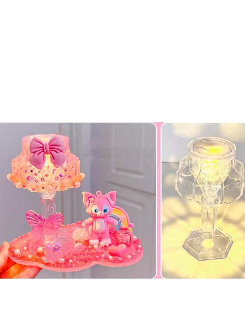 Starry Night Light Children's Girl Princess Material Pack Handmade Puzzle Toy Set - Image 2