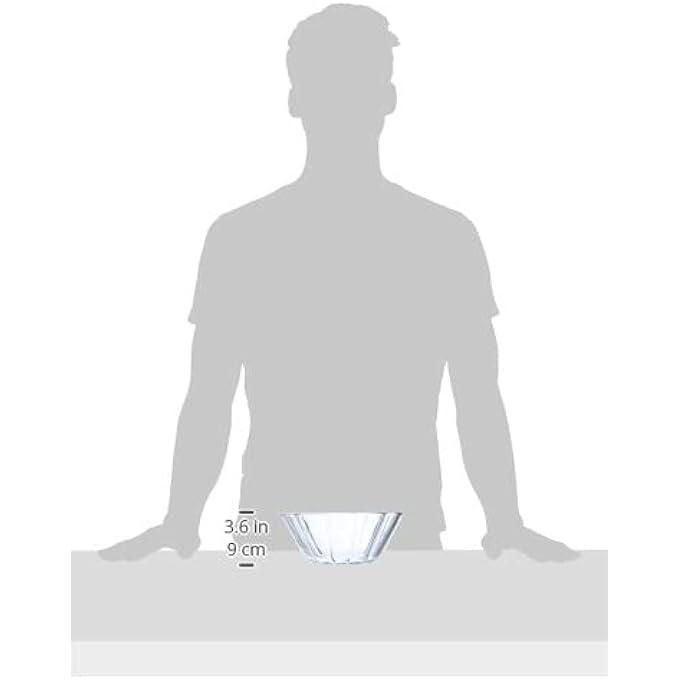 rayihni H  H 59114Glass Pudding Mould 22Cm 59114 Gb Transparent - Image 3