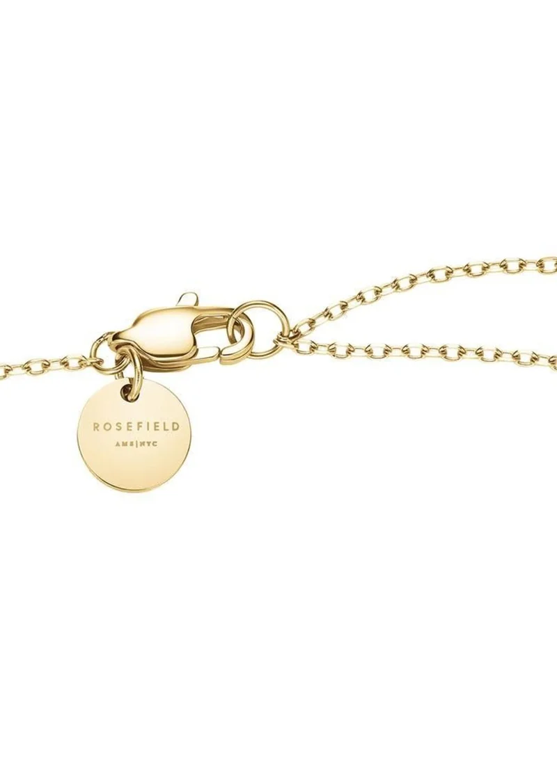 Rosefield  Pearl Halo Necklace, Gold Plated for Women | Best Price UAE
