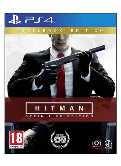 لعبة Hitman Definitive Steelbook Edition - (إصدار عالمي) - الأكشن والتصويب - playstation_4_ps4