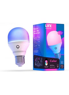 Lifx Lifx Color A19 800 Lumens, Billions Of Colors And Whites, Wi-Fi Smart Led Light Bulb, No Bridge Required, Works With Alexa, Hey Google, Homekit And Siri.  - Image 1