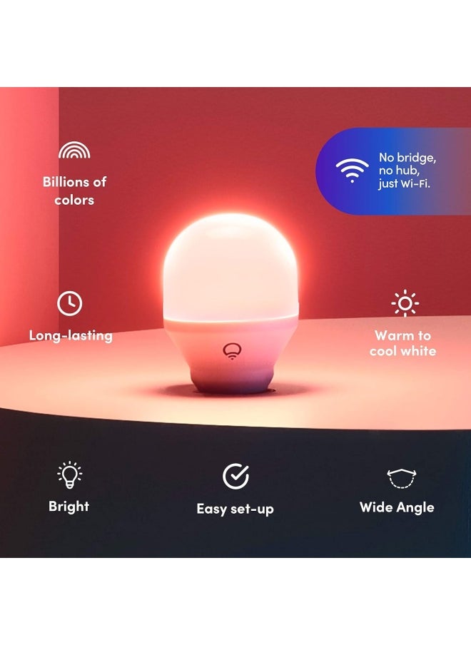 Lifx - Lifx Color A19 800 Lumens, Billions Of Colors And Whites, Wi-Fi Smart Led Light Bulb, No Bridge Required, Works With Alexa, Hey Google, Homekit And Siri. - Image 1