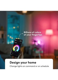 Lifx Lifx Color A19 800 Lumens, Billions Of Colors And Whites, Wi-Fi Smart Led Light Bulb, No Bridge Required, Works With Alexa, Hey Google, Homekit And Siri.  - Image 3