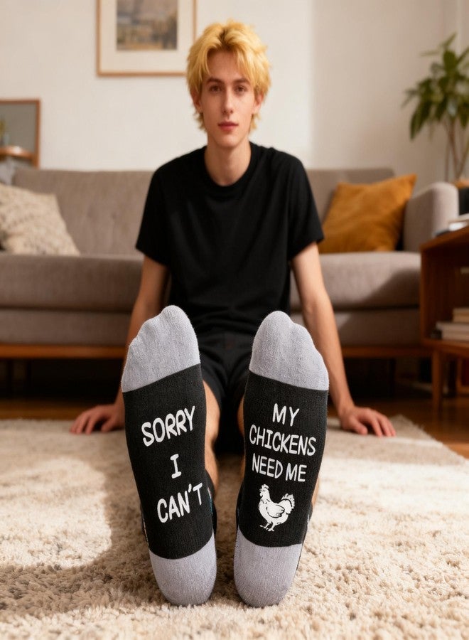 Zmart Chicken Socks for Women - Rooster Socks Men Women, Funny Chicken Gifts for Farm Lovers - Image 2