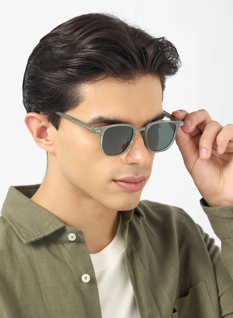 Seventy Five Polarized Lens Wayfarer Sunglasses