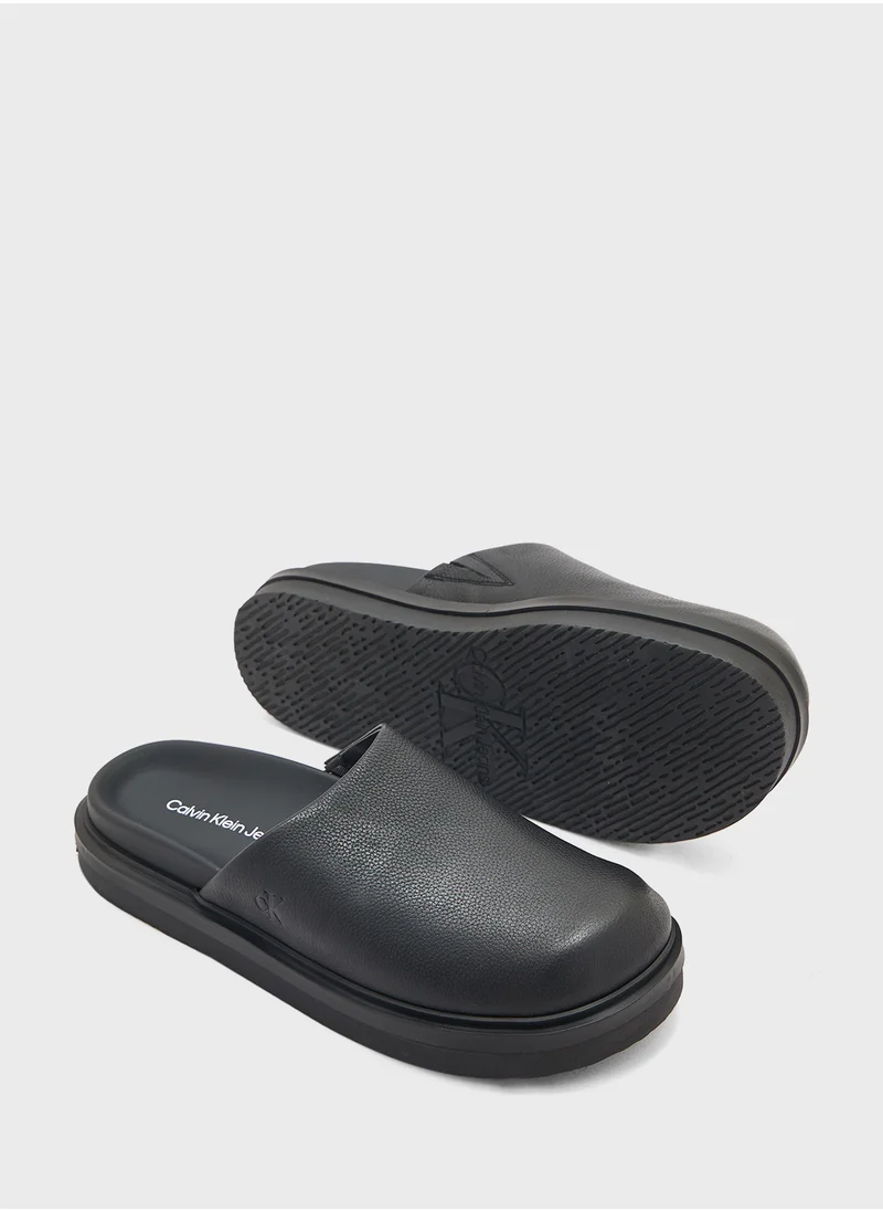 Calvin Klein Jeans Monogram Slip Ons