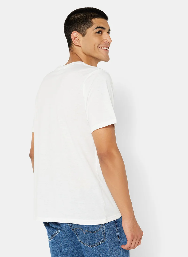 ستايلست بارك Oversized Graphic Crew Neck T-Shirt
