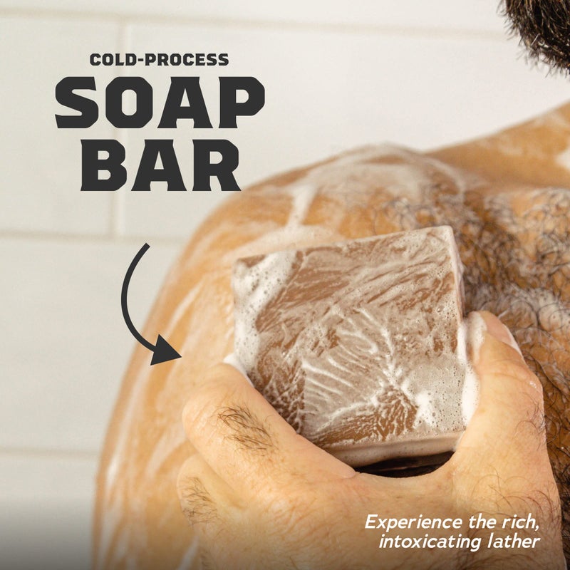 Dr. Squatch Natural Menâ€™s Bar Soap - Cold Process Body Soap Bar with Natural Oils - Gifts for Men - Cool Fresh Aloe, Cedar Citrus, Birchwood Breeze, Spearmint Basil & Grapefruit IPA (5 oz, 5-Pack) - Image 5