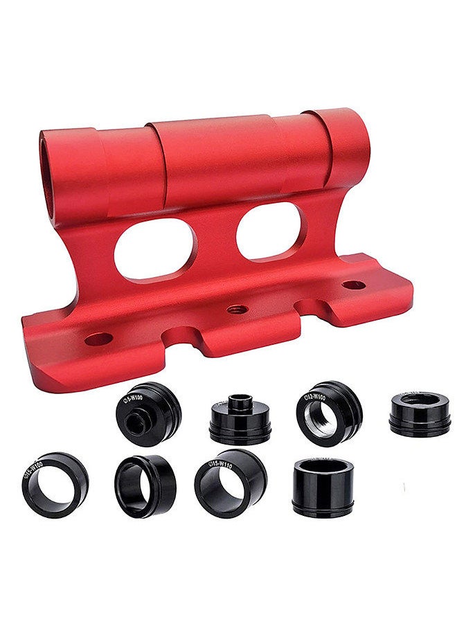 Generic - Bicycle Front Fork Mount Bracket Car Roof Bike Fixing Rack Quick Release CarTop Bicycle Front Fork Install Holder with Slider - Image 1
